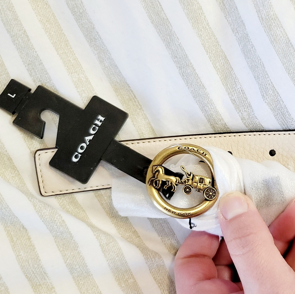 NWT Coach Horse And Carriage Belt, 25mm, L